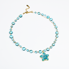 Colier Blue Plumeria