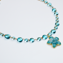 Colier Blue Plumeria