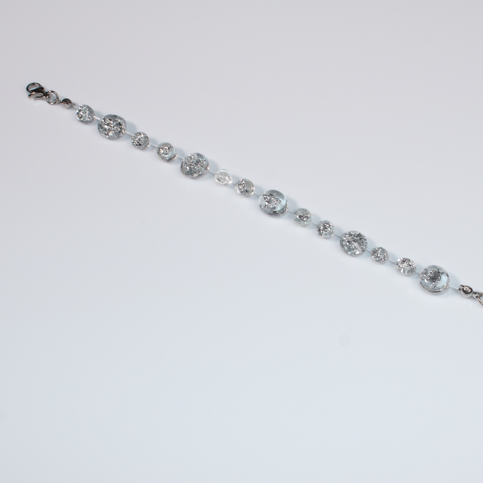 Bratara Liquid Silver