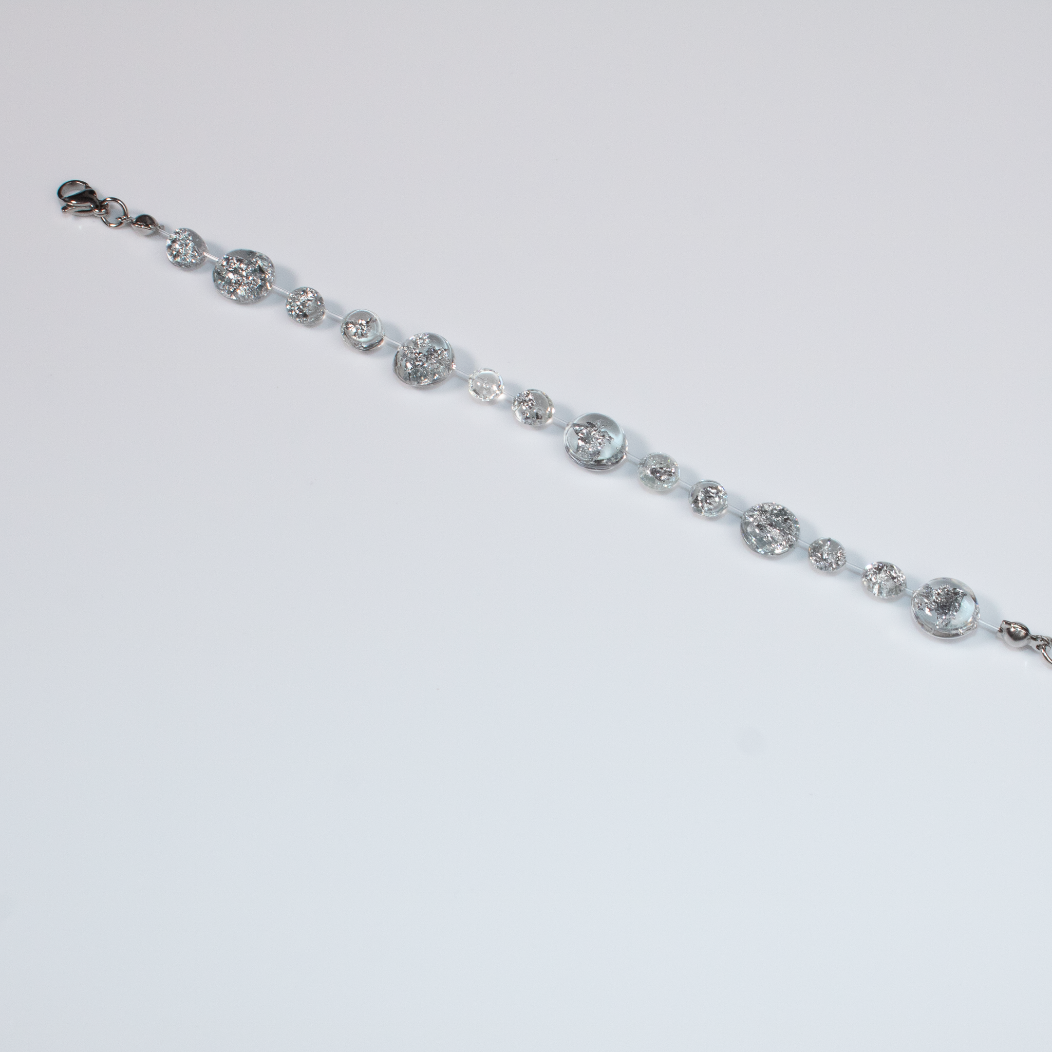 Bratara Liquid Silver