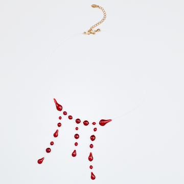 Colier Burgundy Cascade