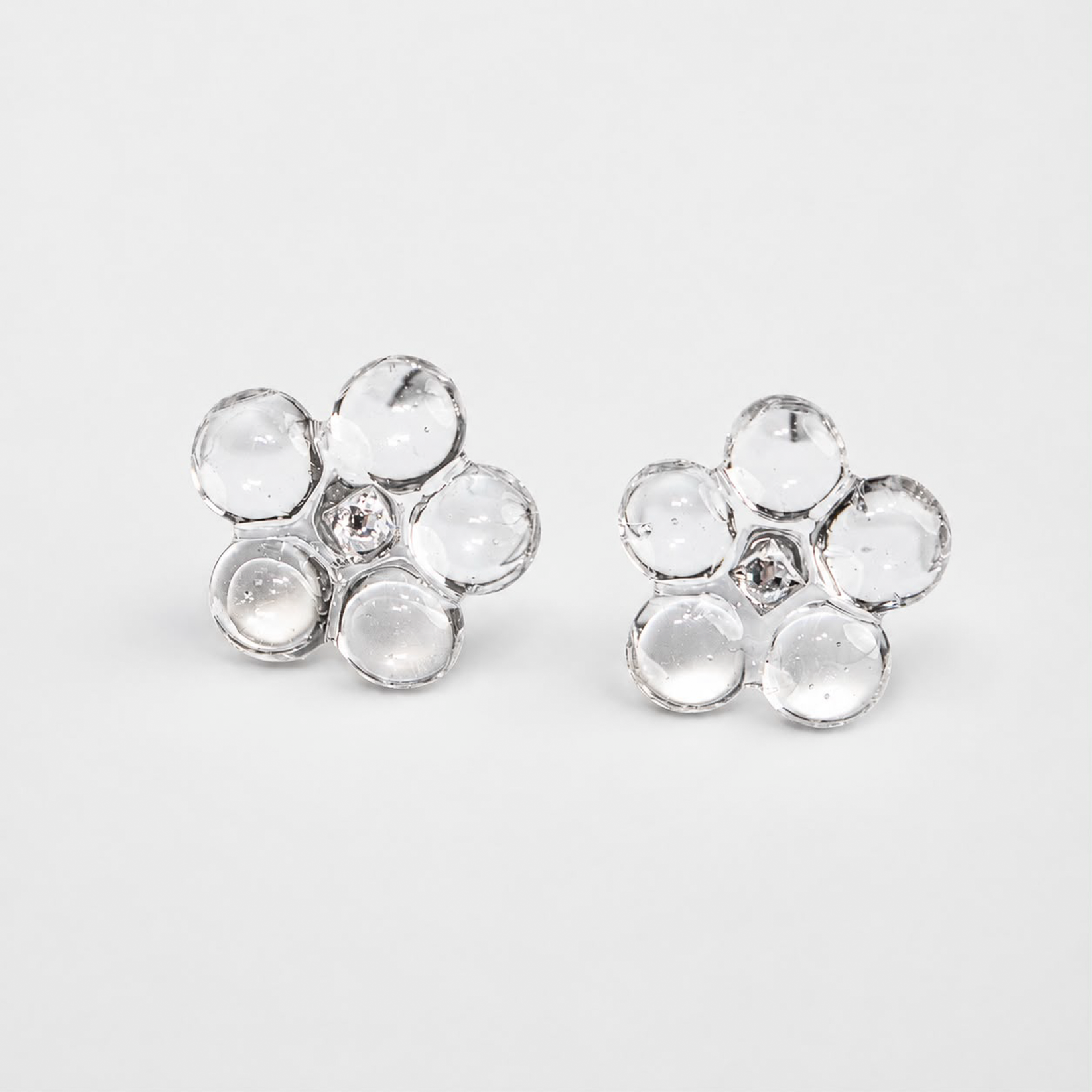 Cercei Floral Swarovski