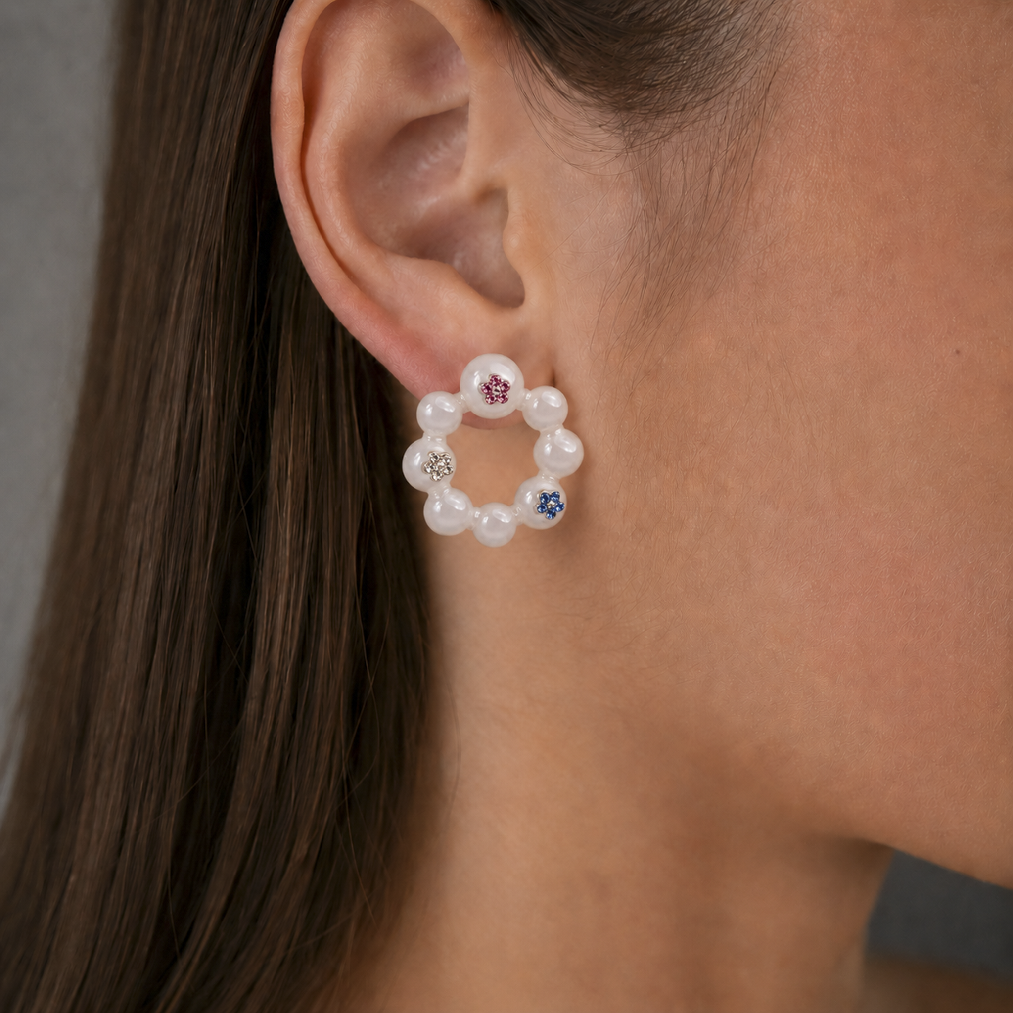Cercei Milky Blossom