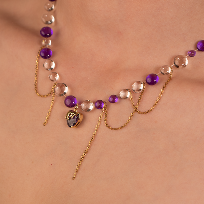 Colier Amethyst