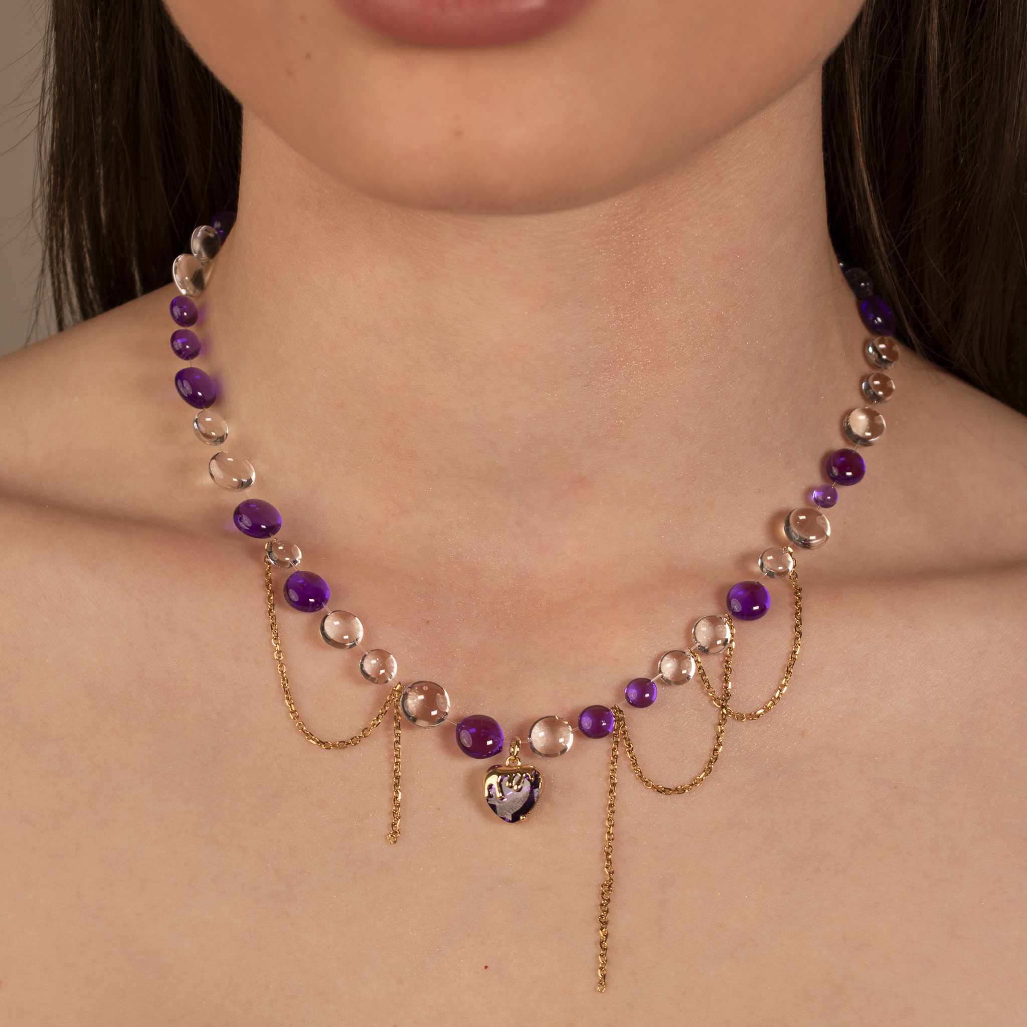 Colier Amethyst