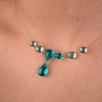 Colier Blue Drop
