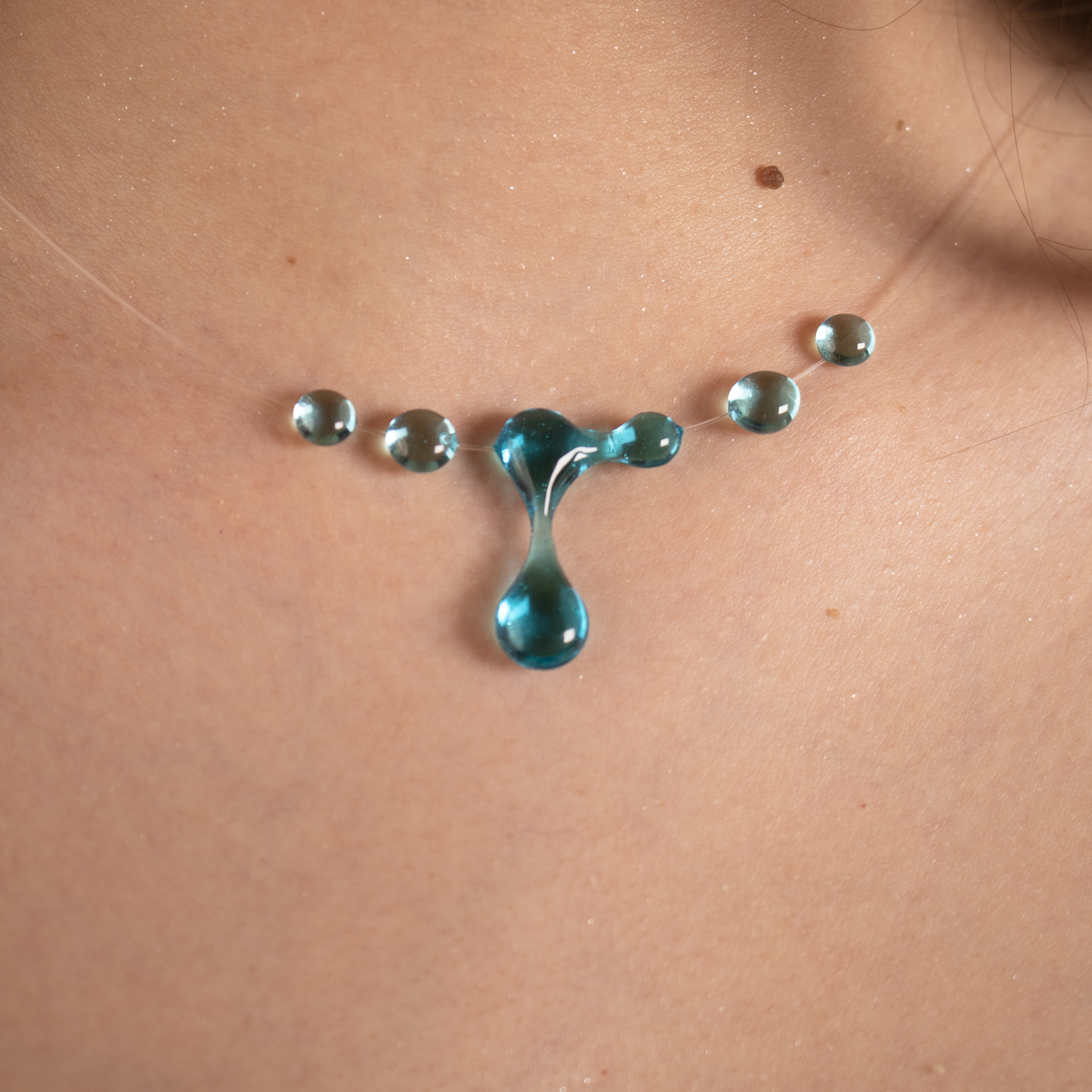 Colier Blue Drop