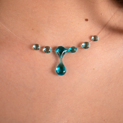Colier Blue Drop