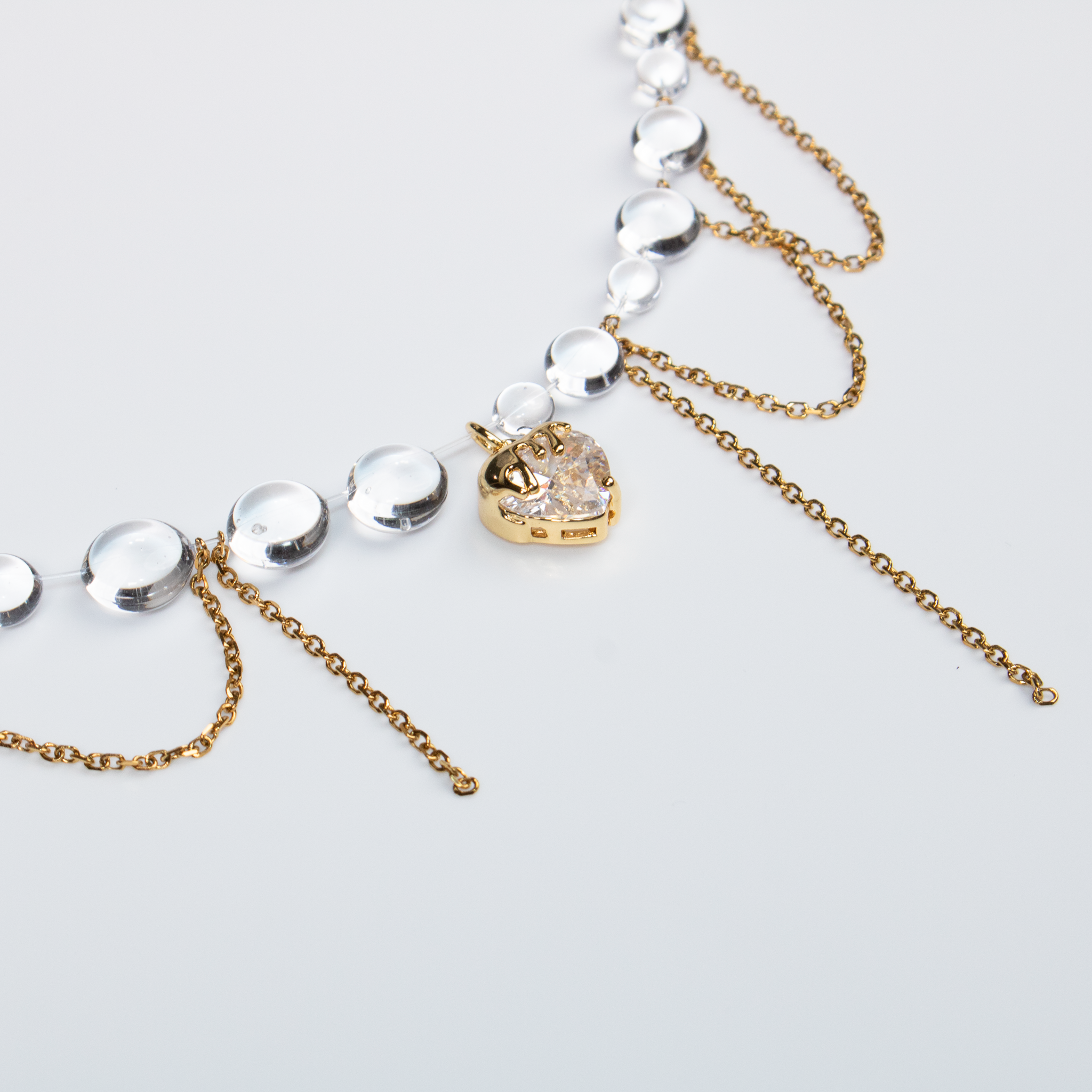 Colier Crystal Heart