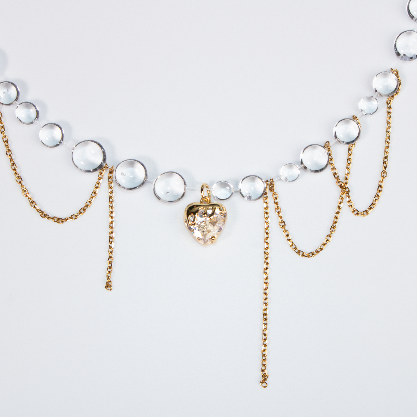 Colier Crystal Heart