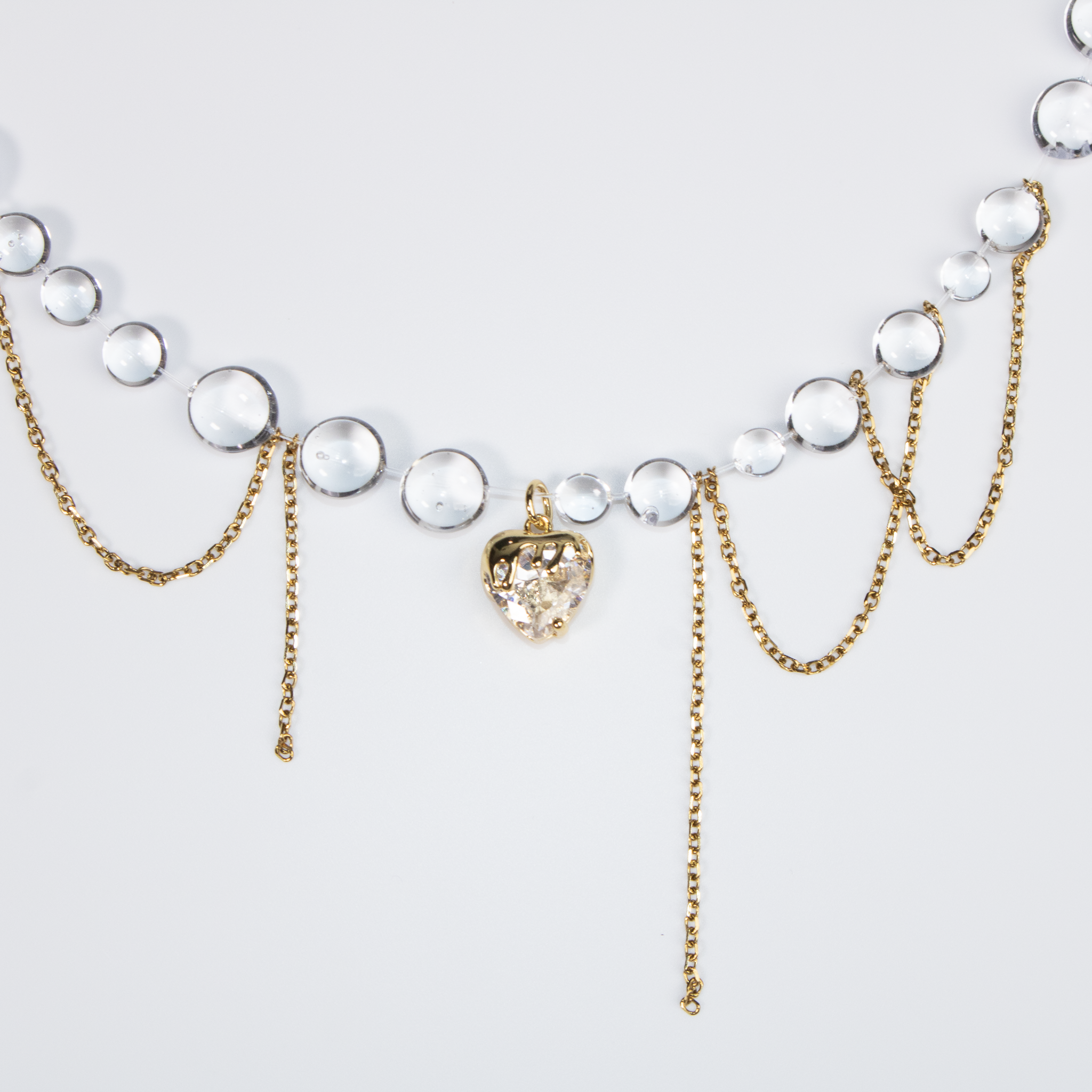 Colier Crystal Heart