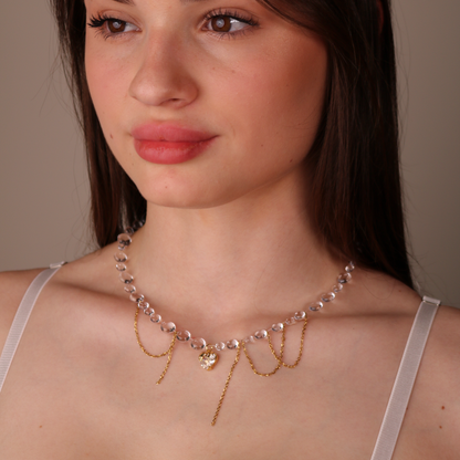 Colier Crystal Heart
