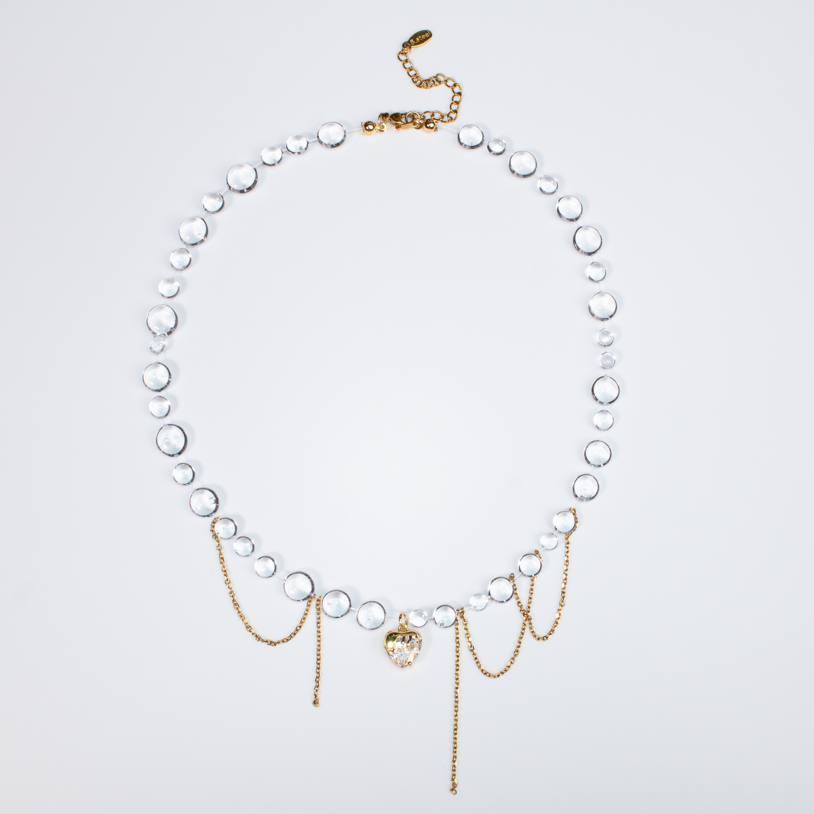 Colier Crystal Heart