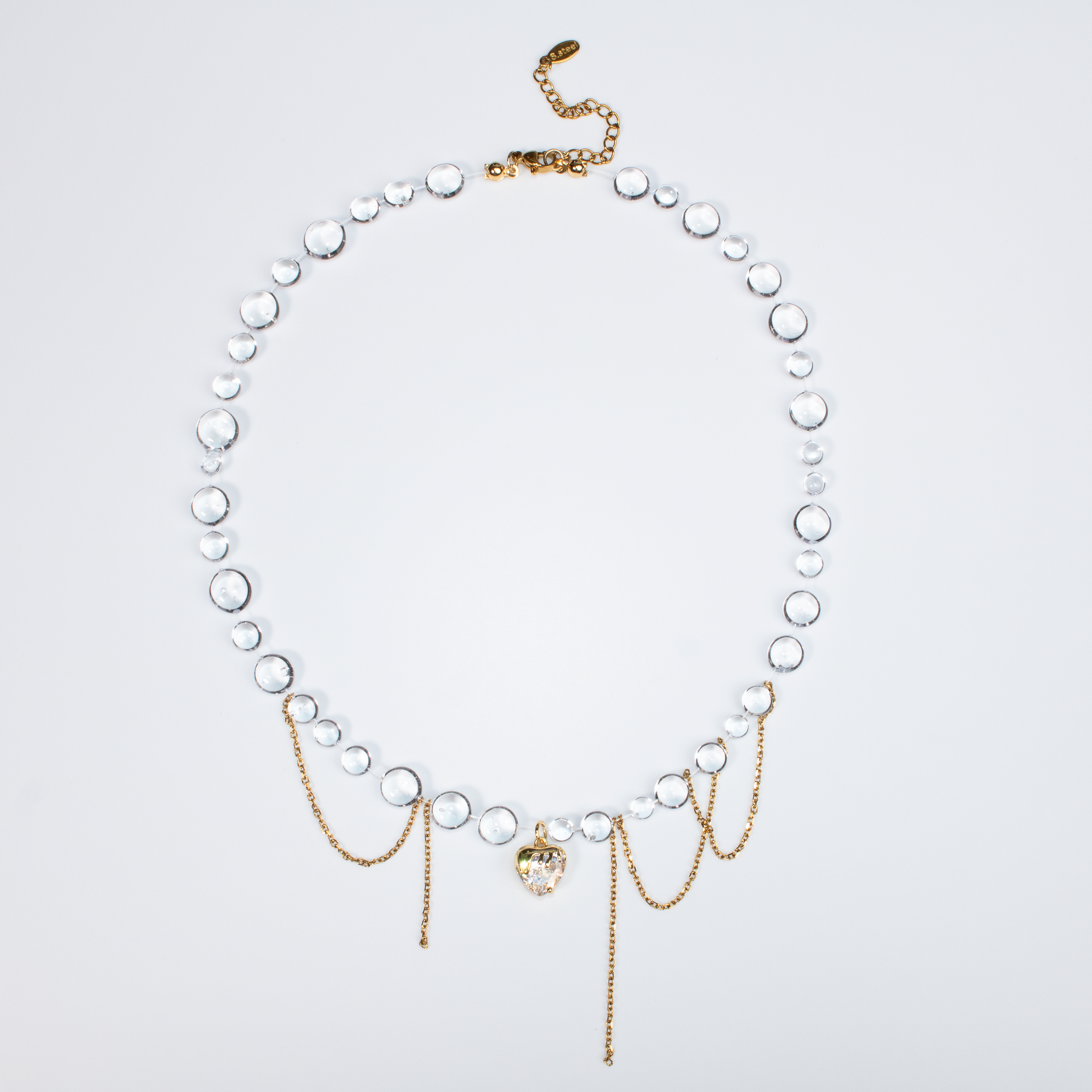 Colier Crystal Heart