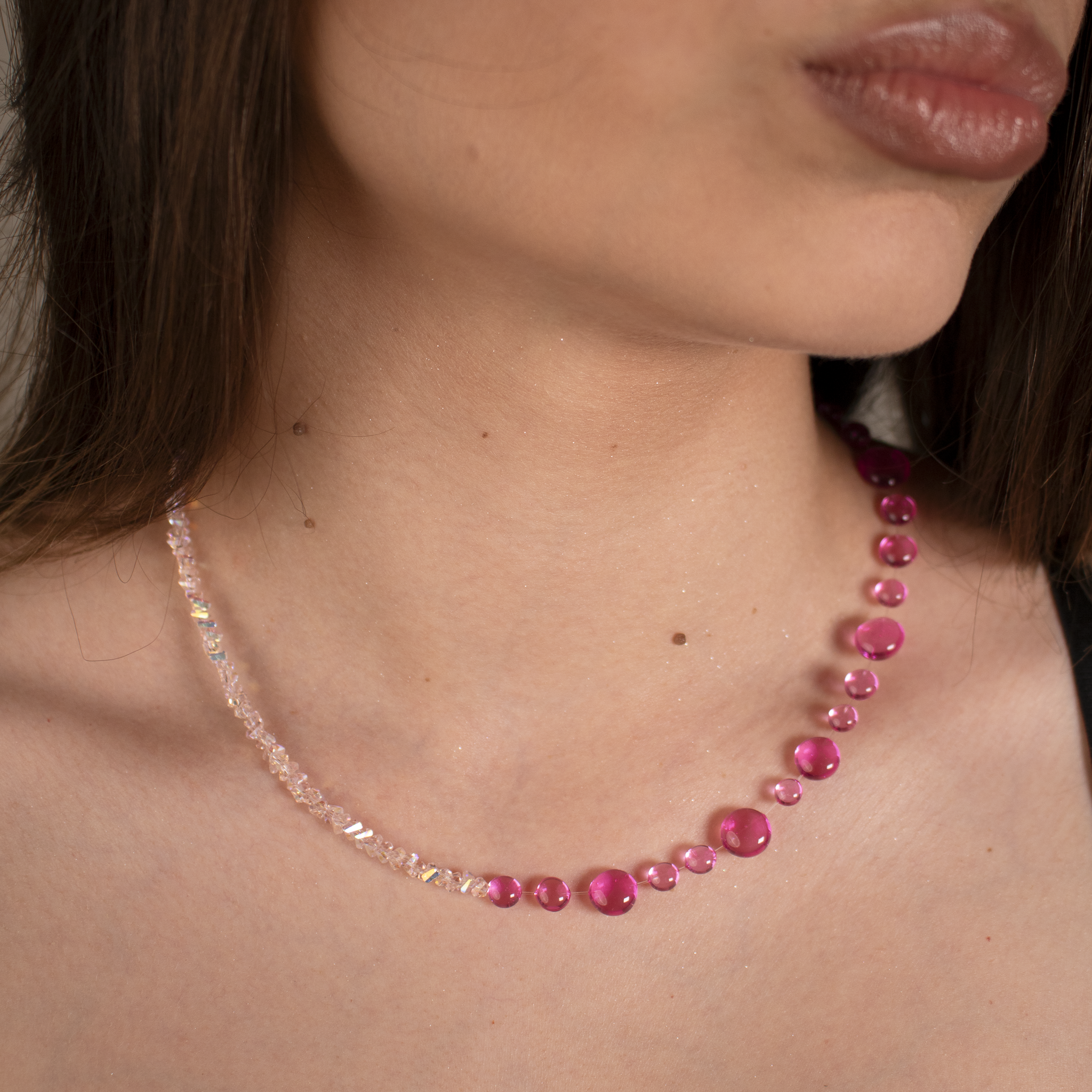 Colier Dual Pink