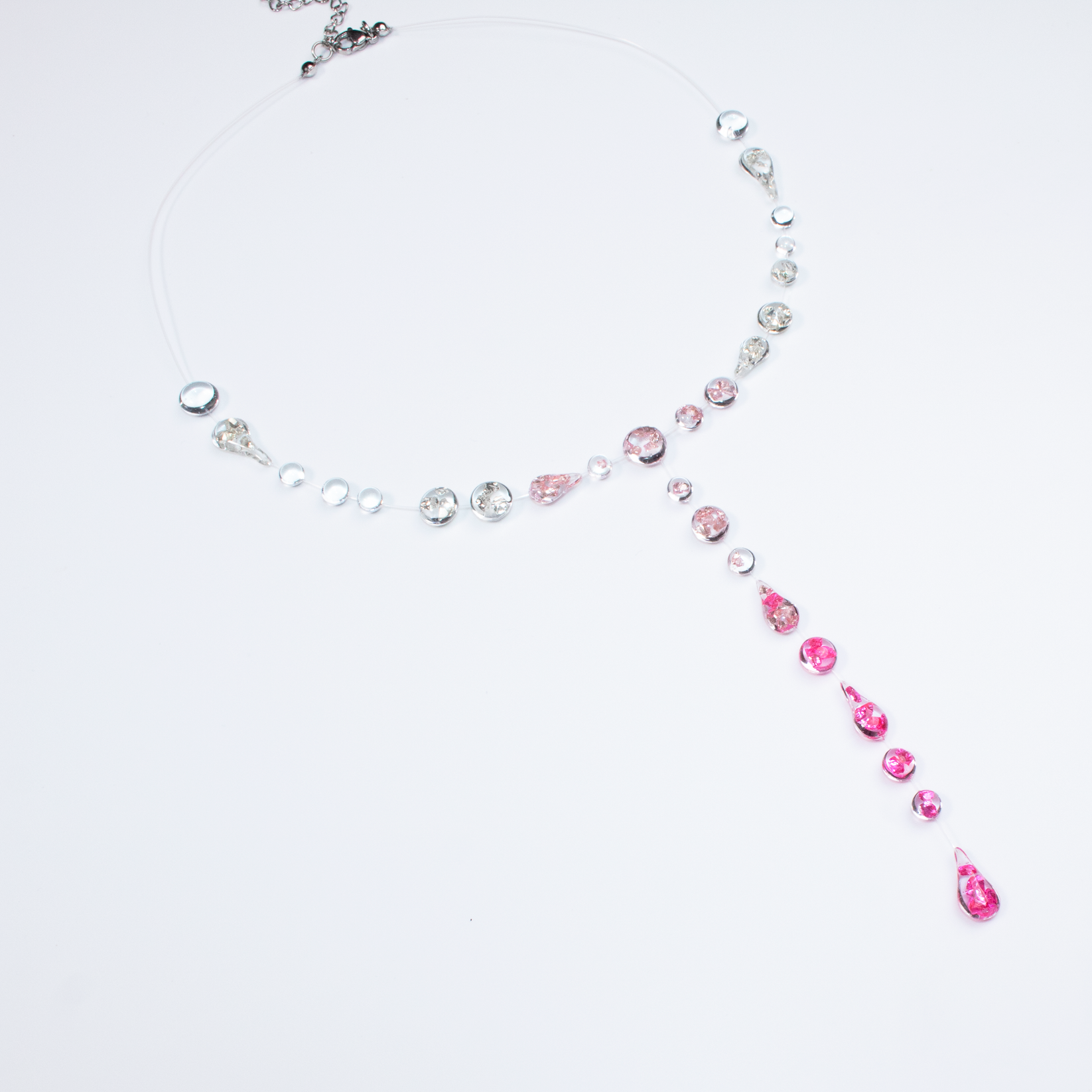 Colier Pink Galaxy
