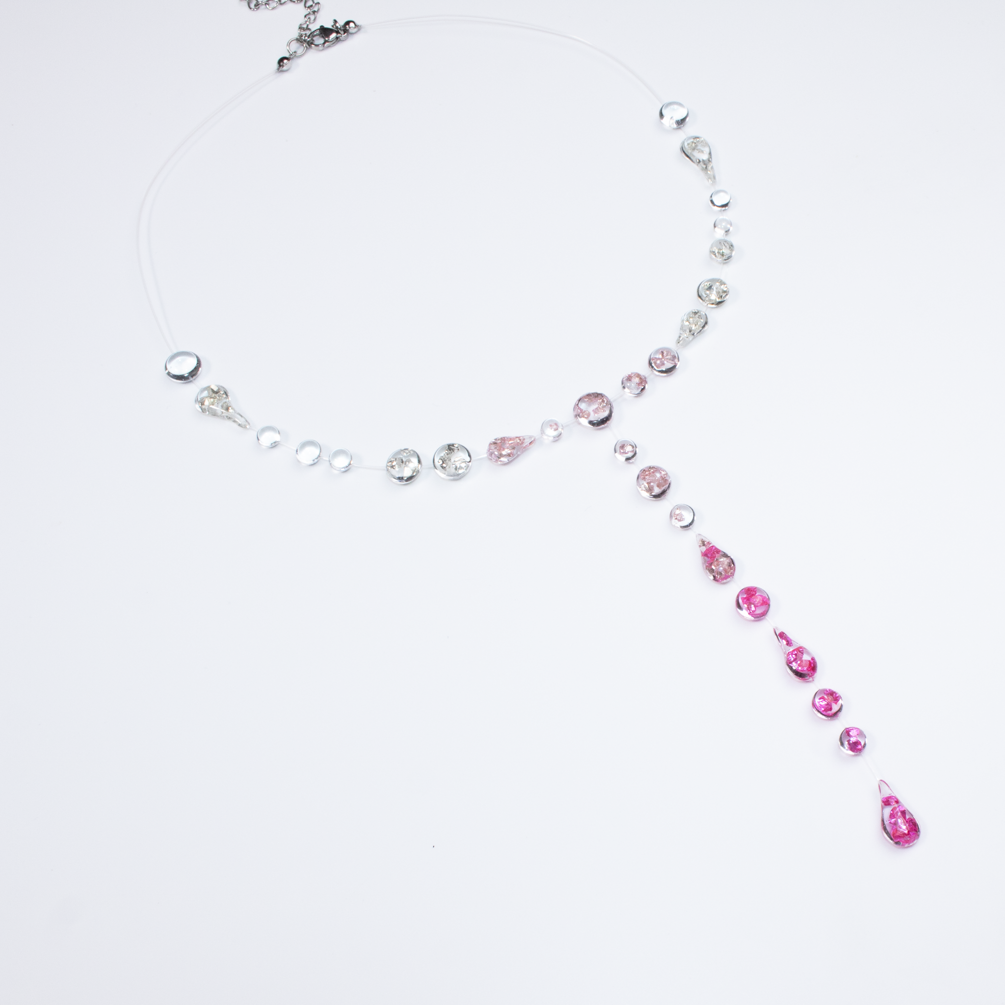 Colier Pink Galaxy