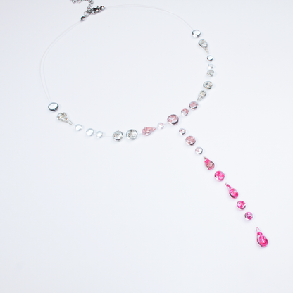 Colier Pink Galaxy