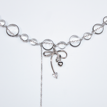 Colier Silver Bow