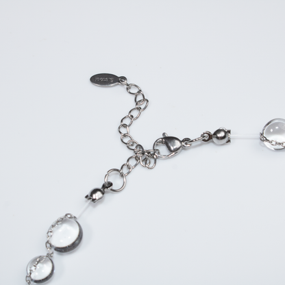 Colier Silver Bow