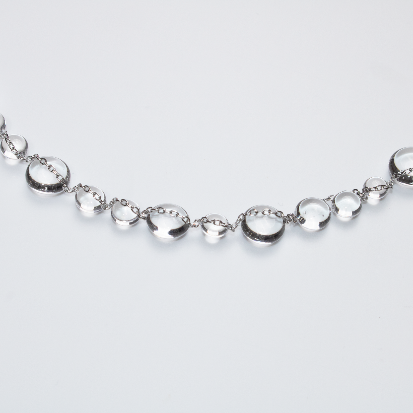 Colier Silver Bow