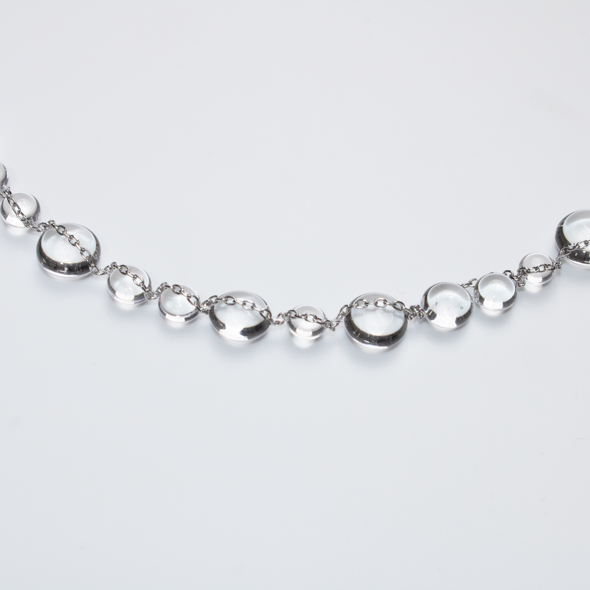 Colier Silver Bow