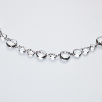 Colier Silver Bow