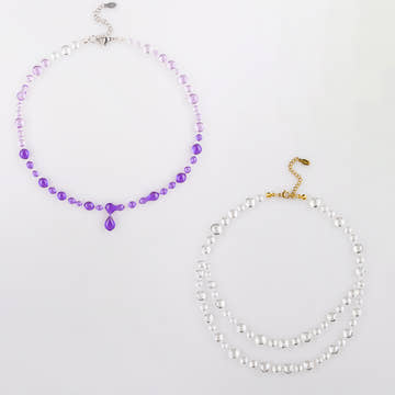Colier Gradient Mov & Colier Aurora