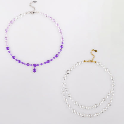 Colier Gradient Mov & Colier Aurora