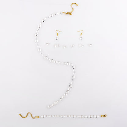 Colier Moon Drop & Brățară Droplet & Cercei Infinity