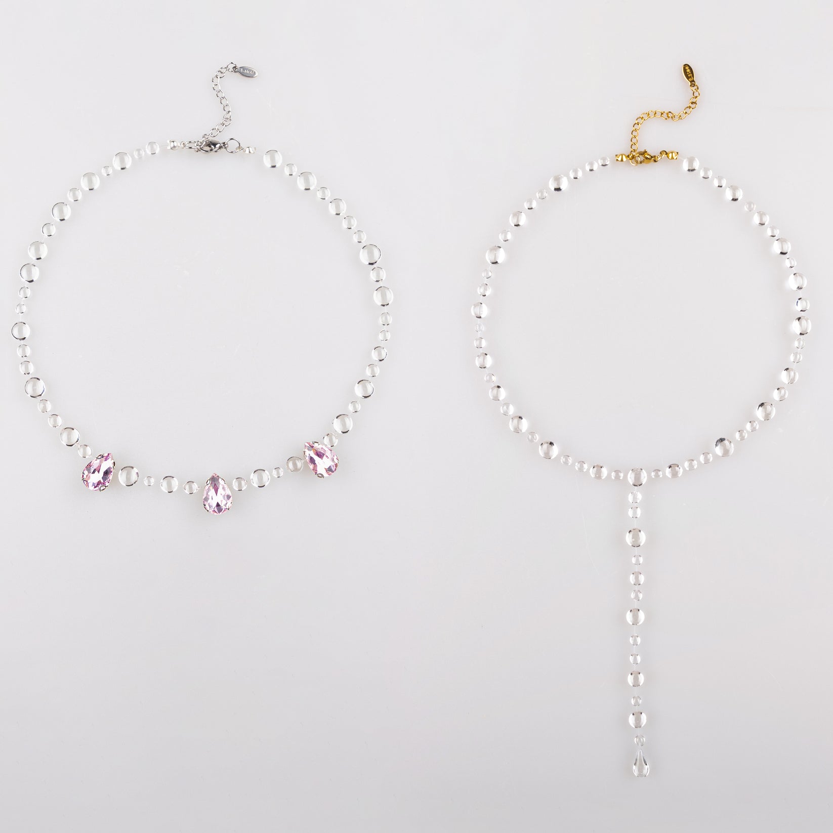 Gemastone Rosa & Colier Veyla