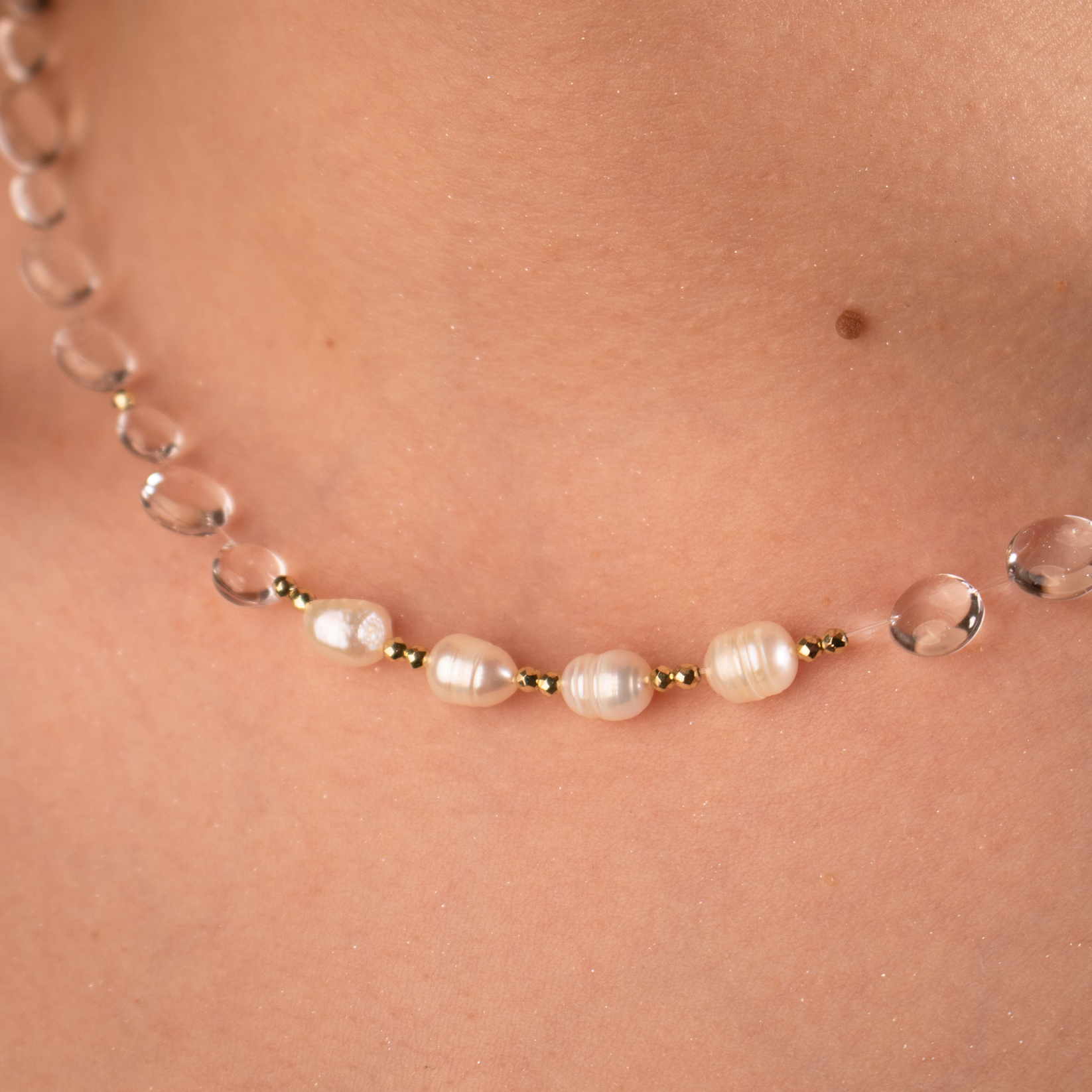 Colier Dewy Pearls
