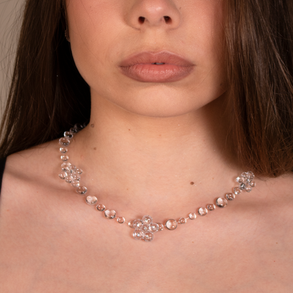 Colier Floral Swarovski