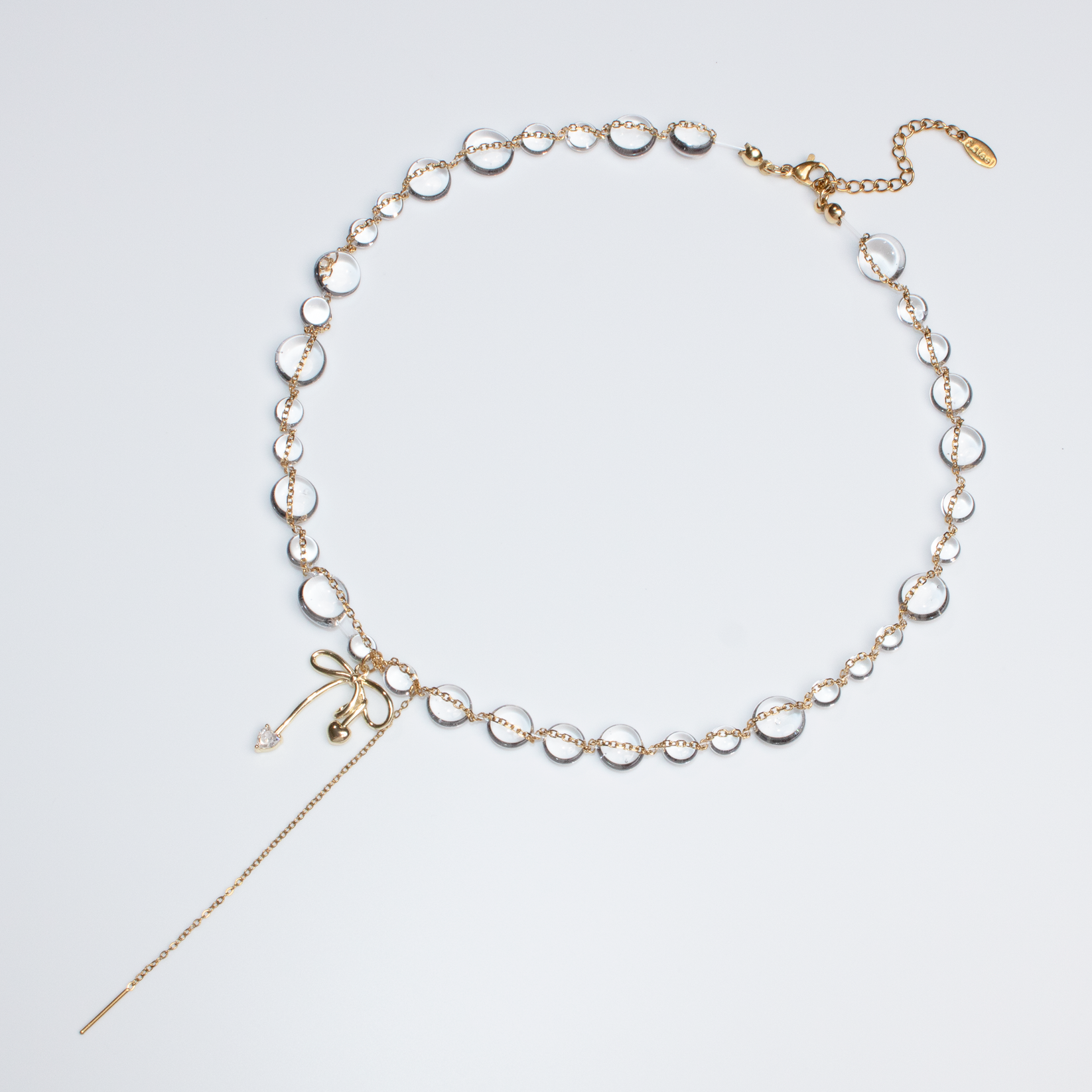 Colier Golden Bow