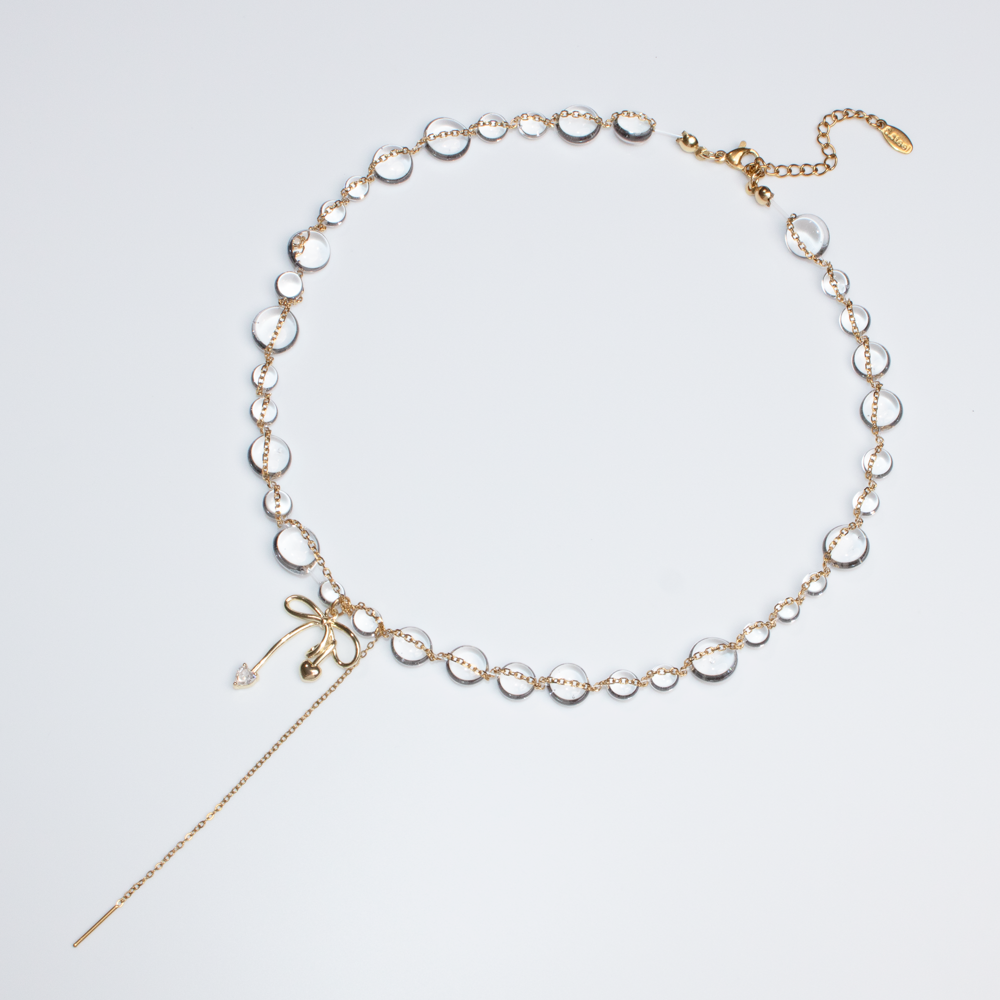Colier Golden Bow
