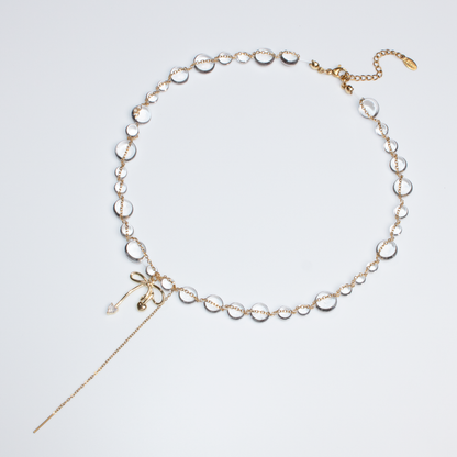 Colier Golden Bow
