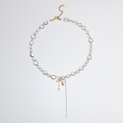 Colier Golden Bow