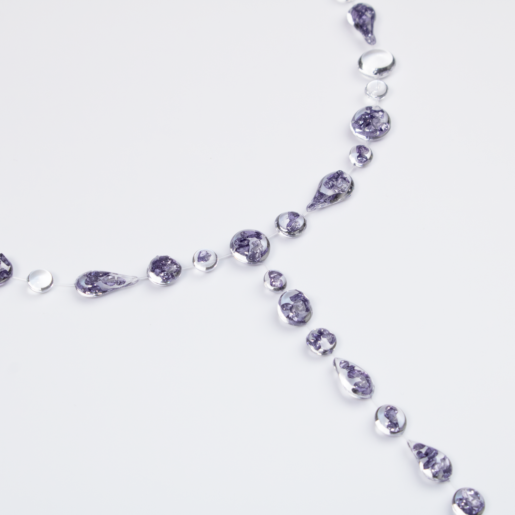 Colier Lilac Galaxy