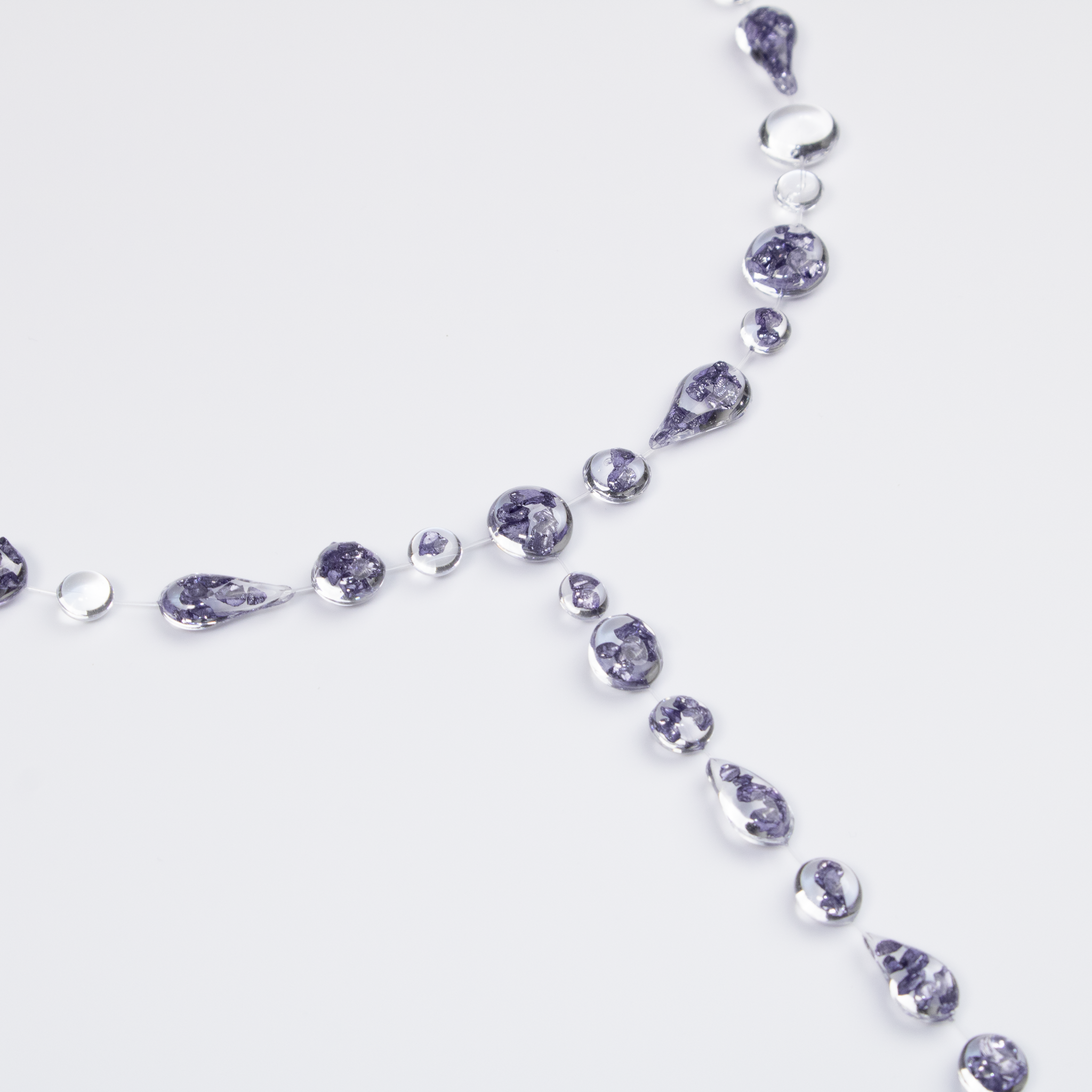 Colier Lilac Galaxy
