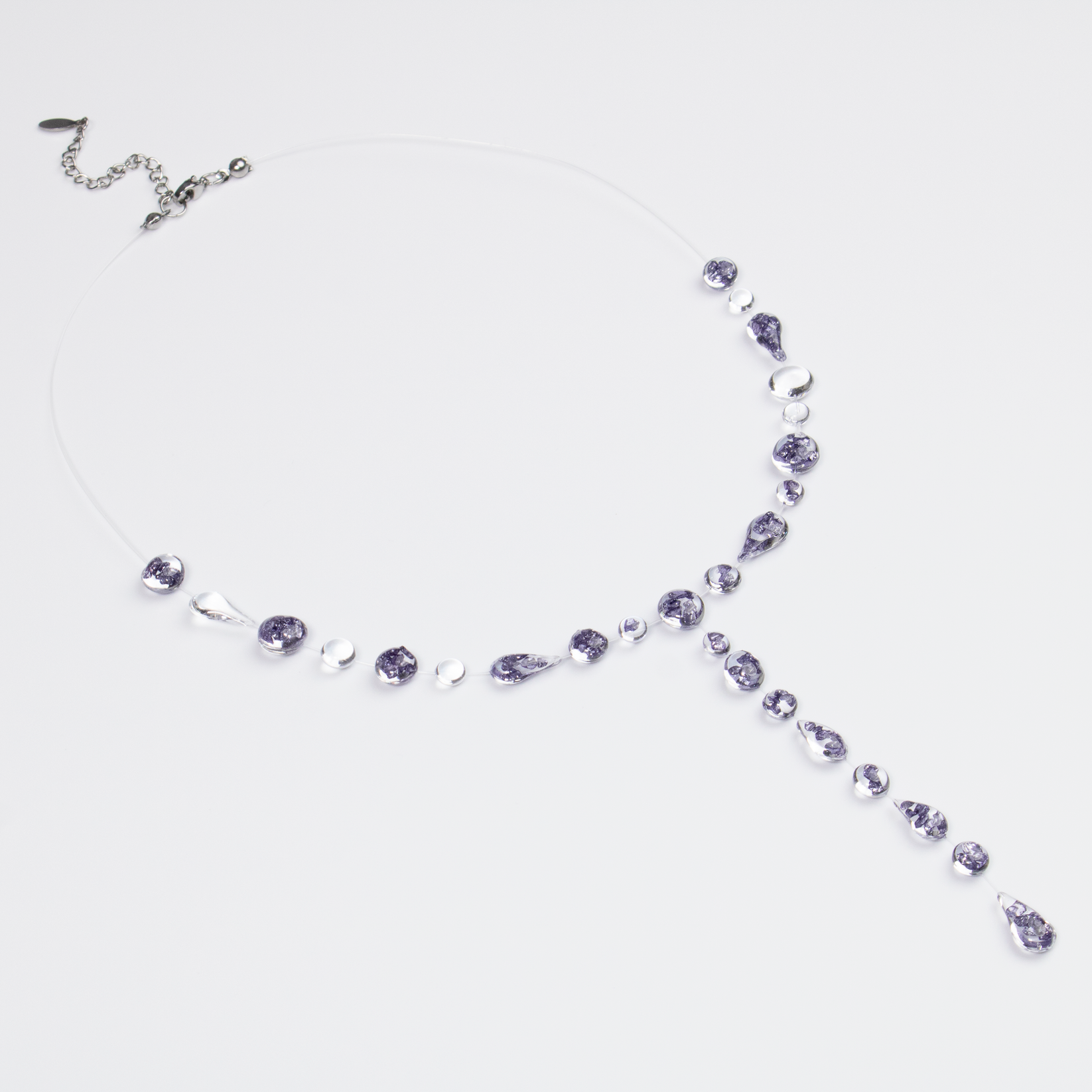 Colier Lilac Galaxy