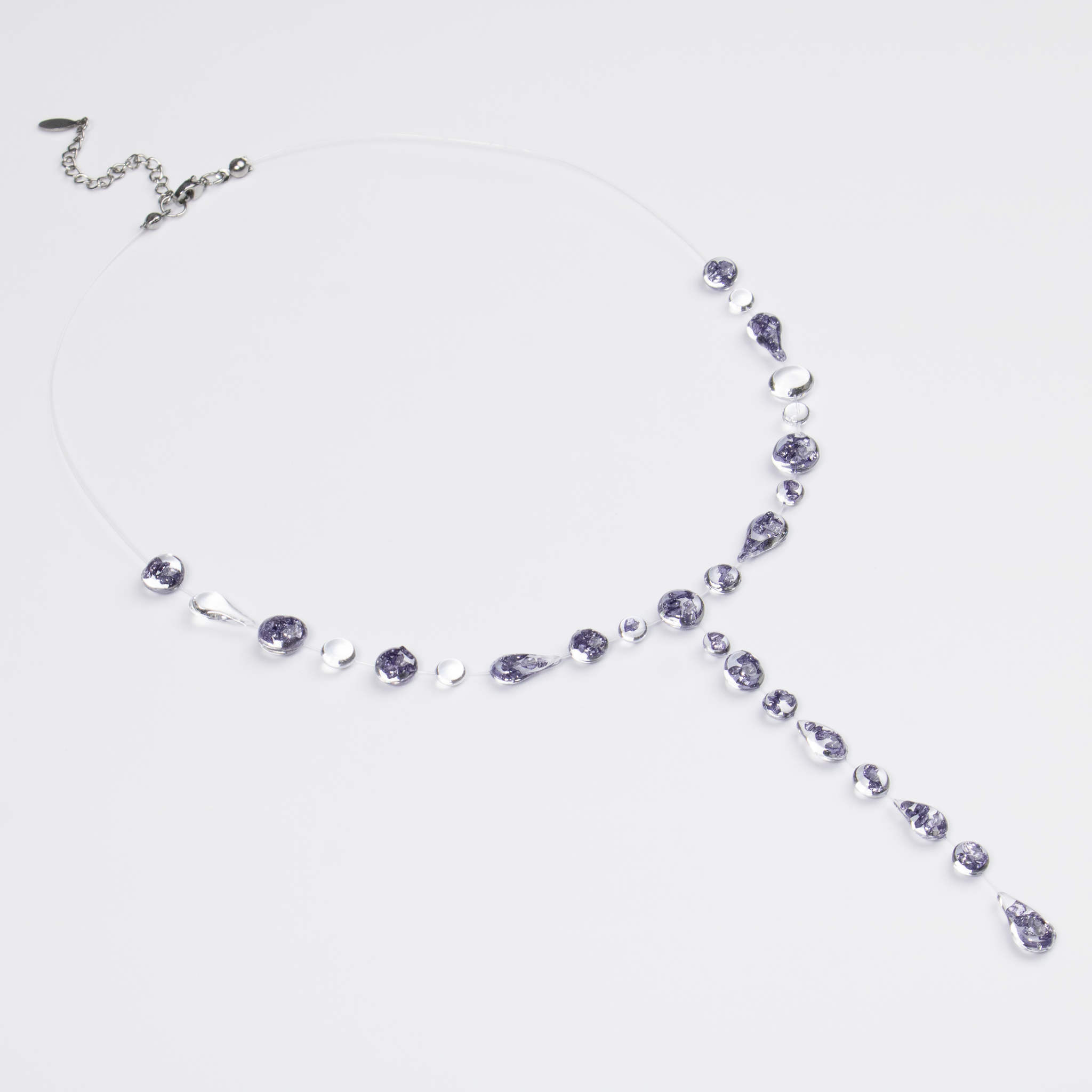 Colier Lilac Galaxy