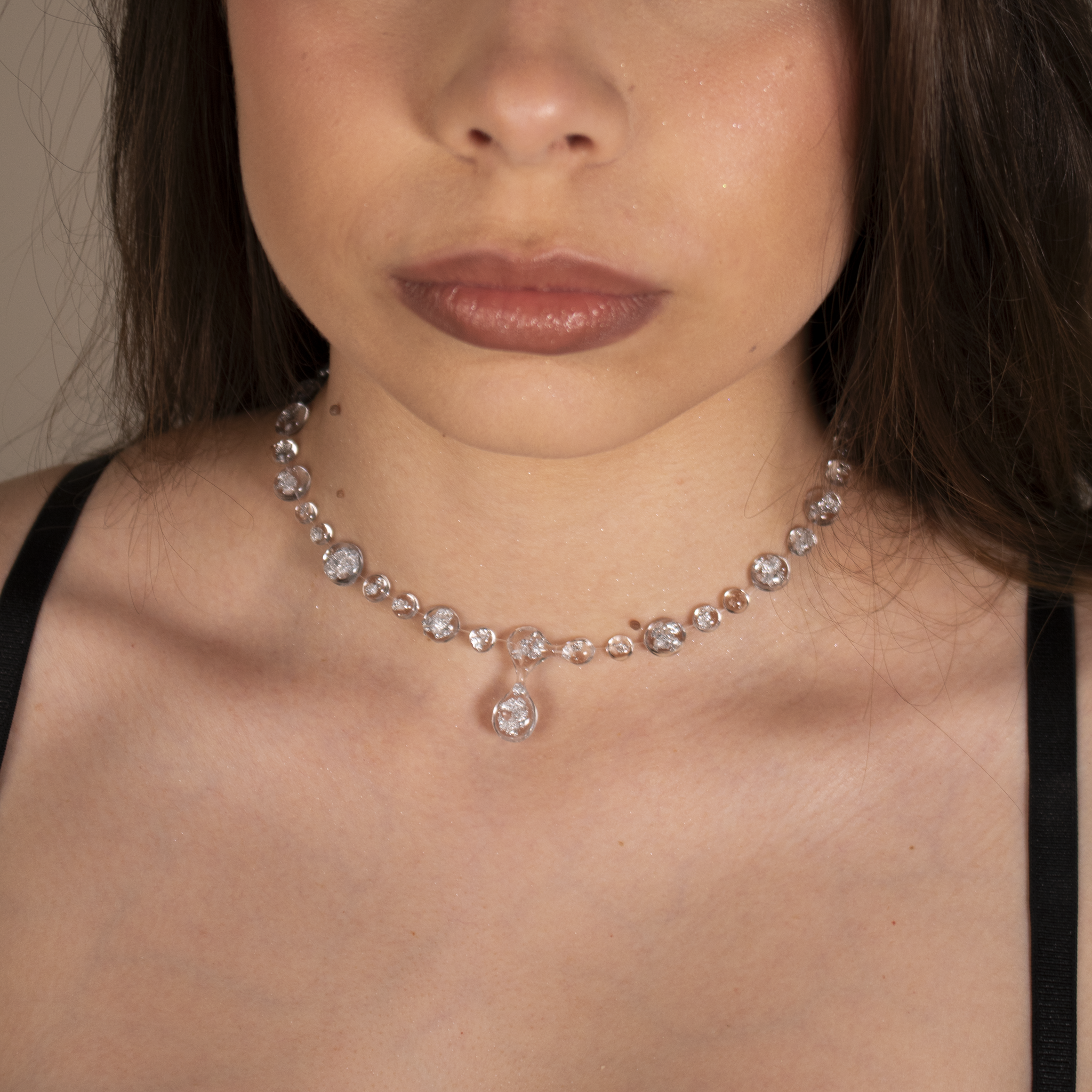 Colier Liquid Silver