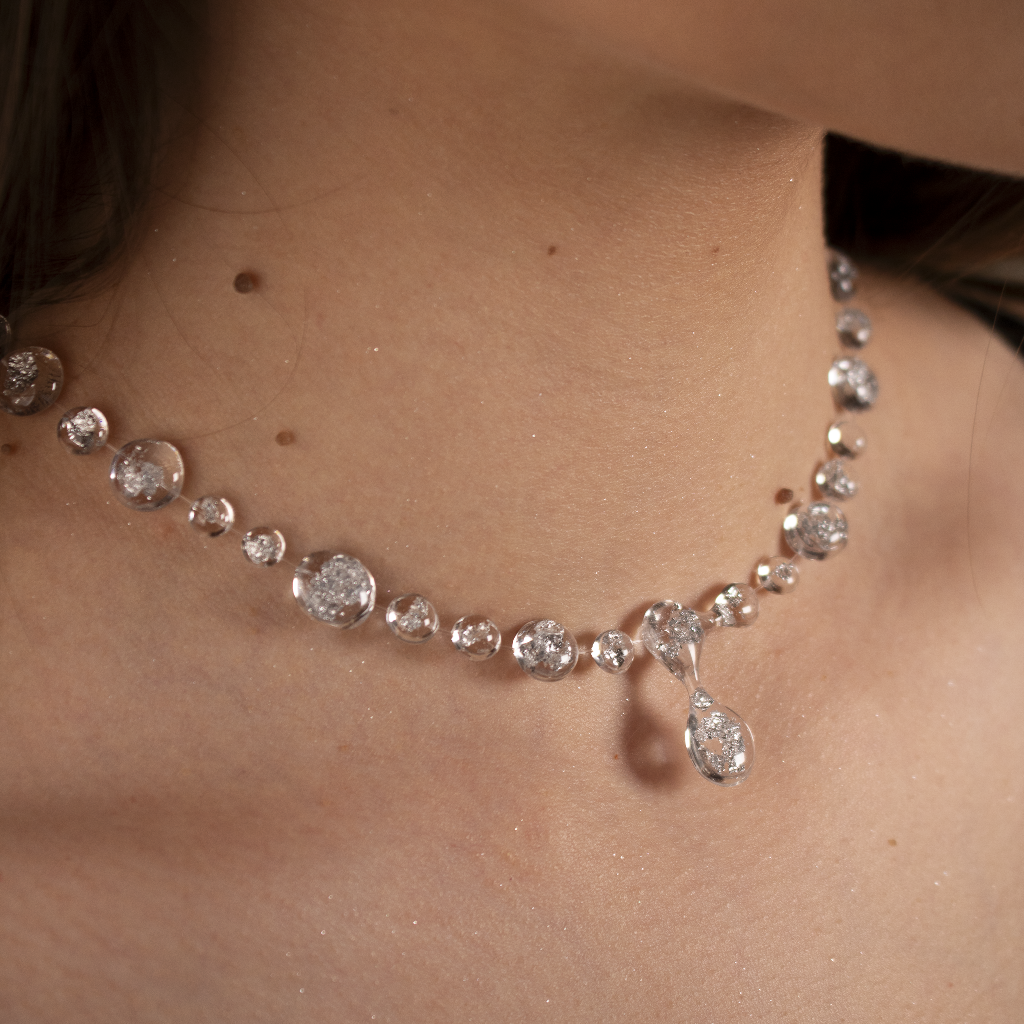 Colier Liquid Silver
