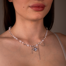 Colier Milky Heart