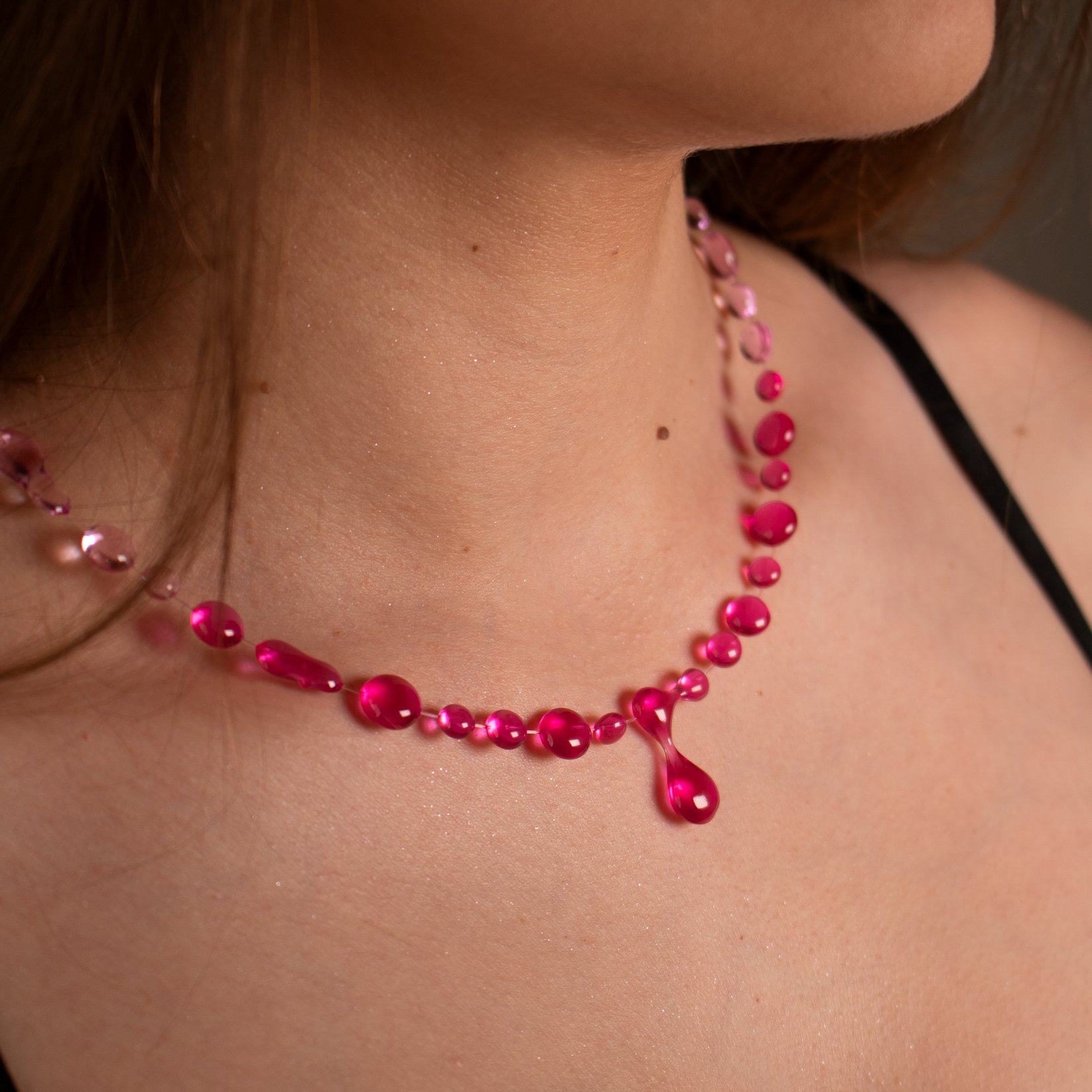 Colier Gradient Pink