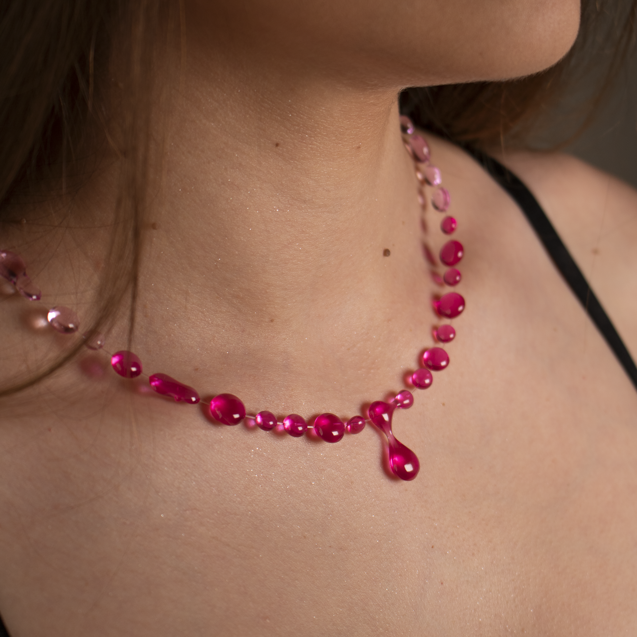 Colier Gradient Pink