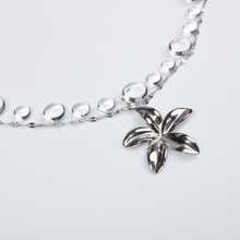 Colier Silver Plumeria
