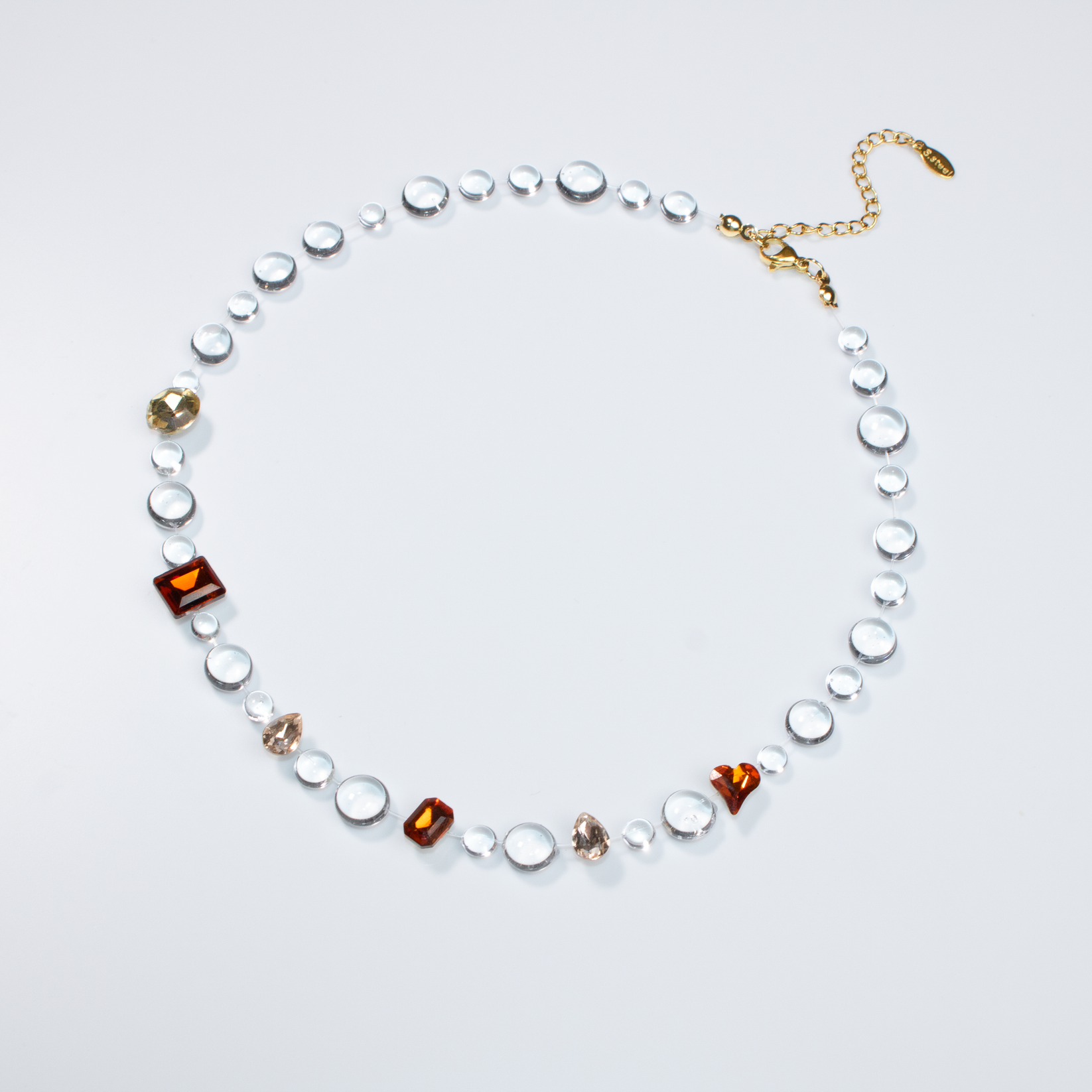 Colier Toffee Crystal
