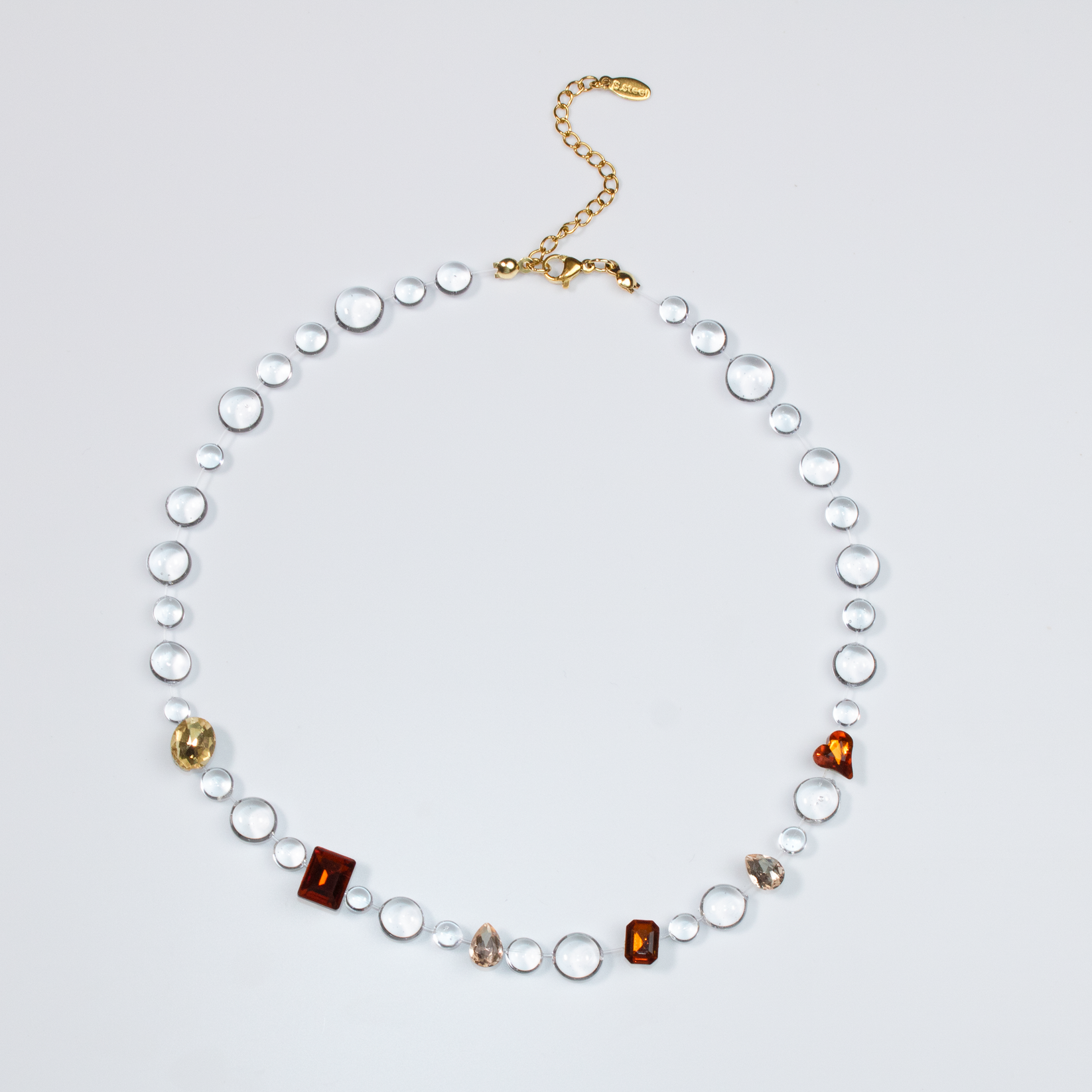 Colier Toffee Crystal