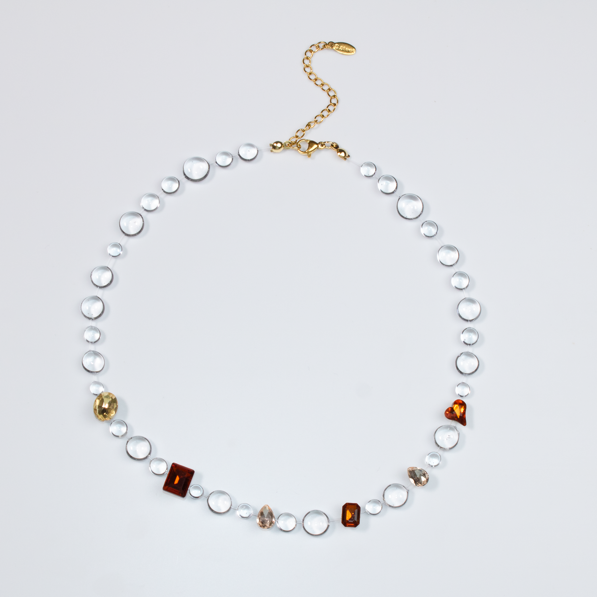 Colier Toffee Crystal